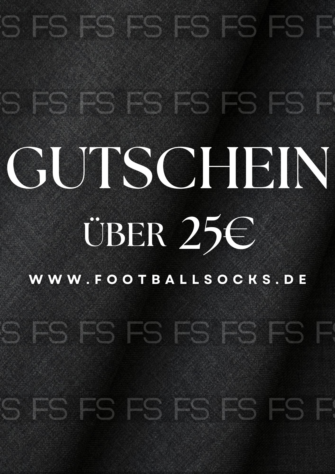 FOOTBALLSOCKS - GESCHENKGUTSCHEIN